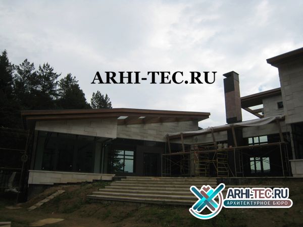 Проект дома  был спроектирован и построен компанией arhi-tec.ru174